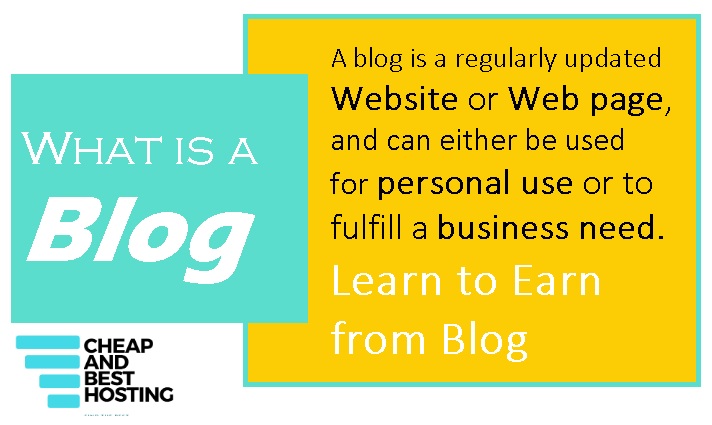 Best answer to question - What is a blog? Infographics with detailed info in blog definition