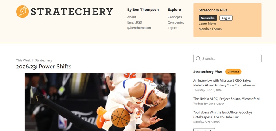 stratechery blog