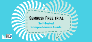semrush free trial on semrush one, pro, and guru plan