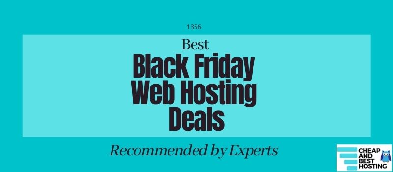 black friday web hosting deals by experts