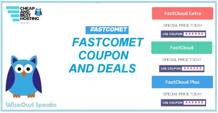 10 Awesome FastComet Coupon to save 70% on Hosting and Domains