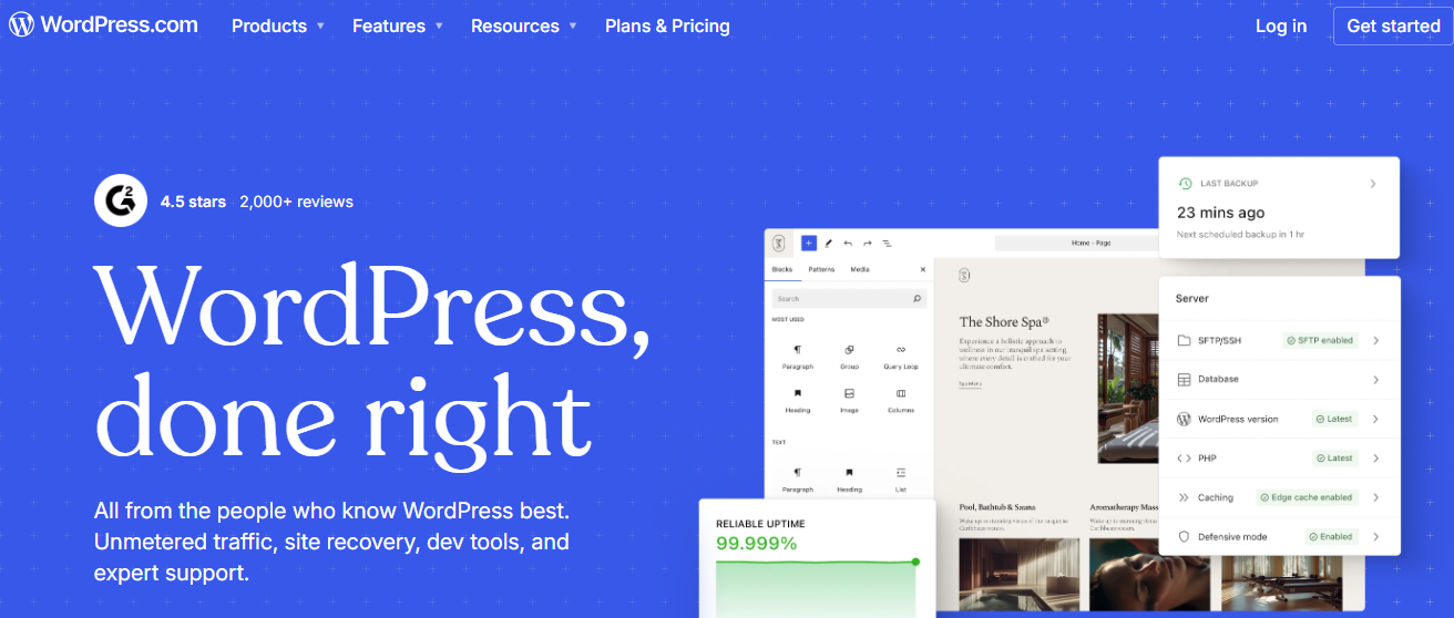 wordpress.com web hosting 