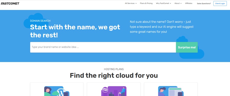 fastcomet server hosting