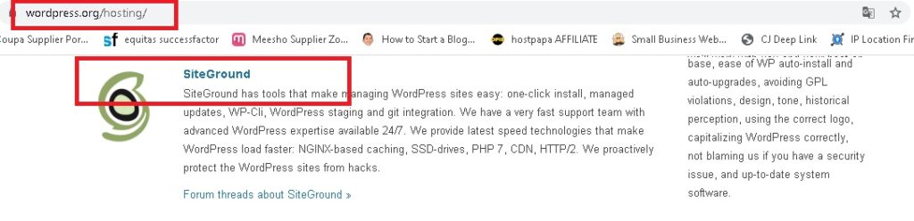 1st GoDaddy alternative is siteground. Proof of recommendation by wordpress attached.