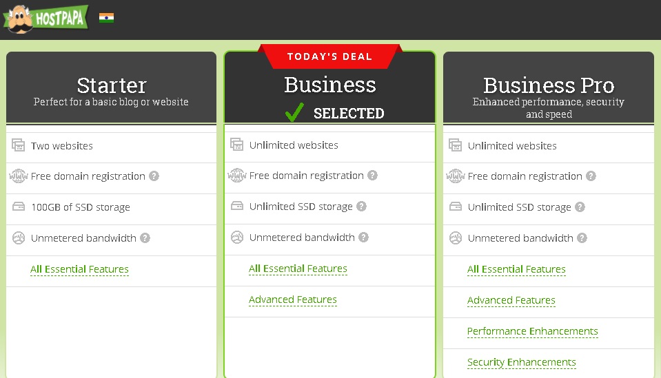 hostpapa web hosting and free hosting details
