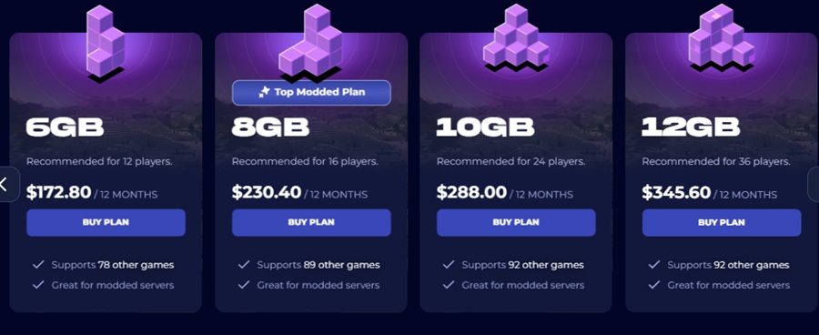 bisect minecraft hosting server pricing