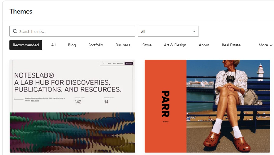 wordpress themes