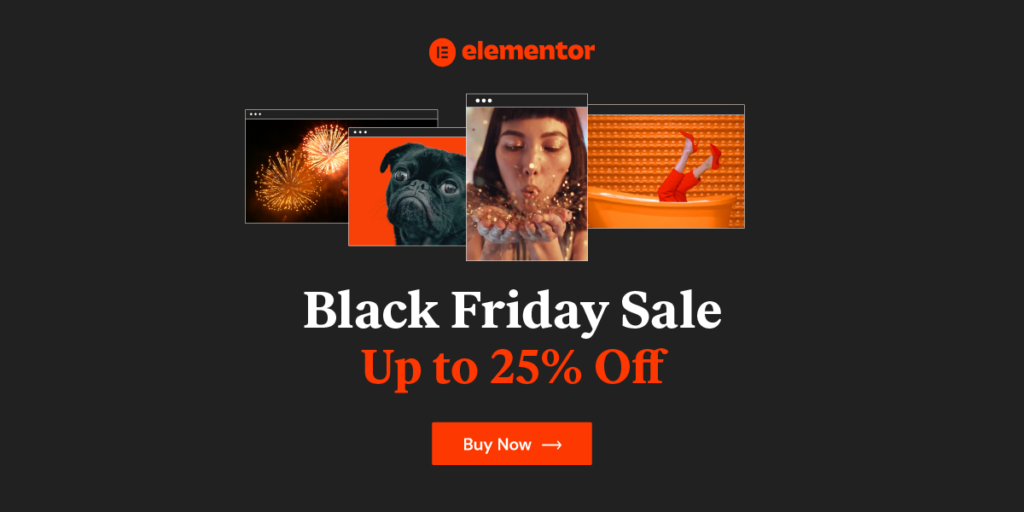 elementor black friday deals - new details, elementor pro black friday deals