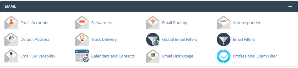 cPanel email management