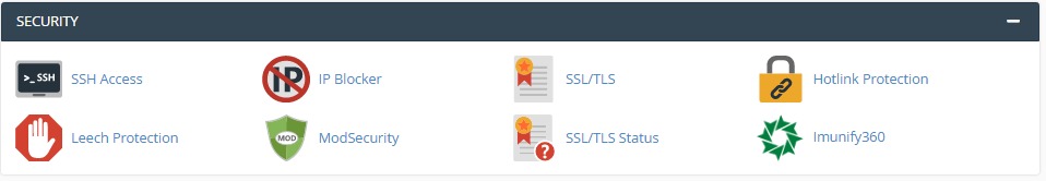 cPanel Security Management