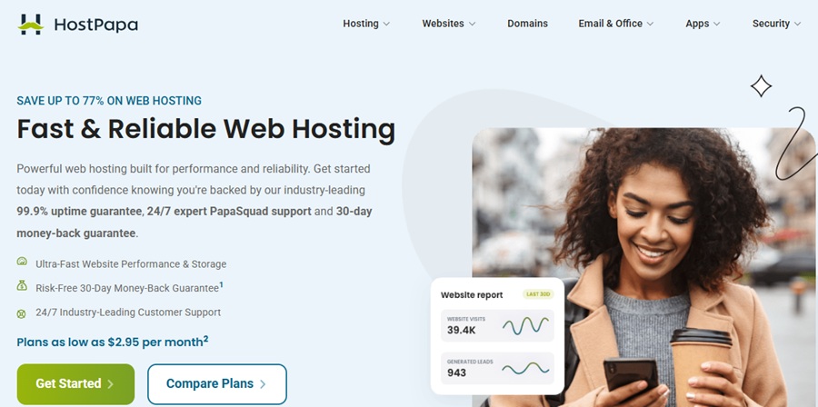 hostpapa shared hosting 