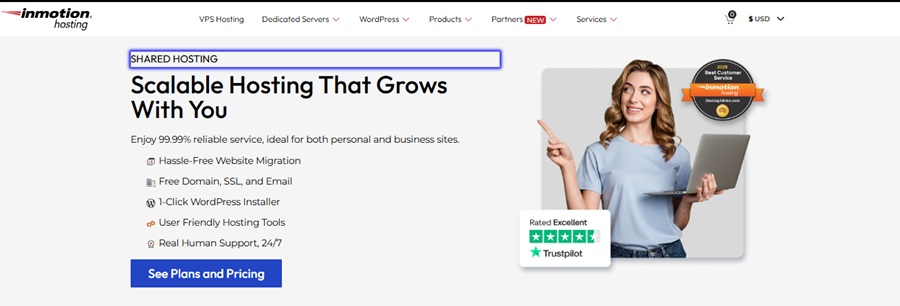 inmotion web hosting