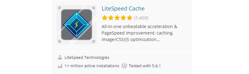 litespeed cache plugin