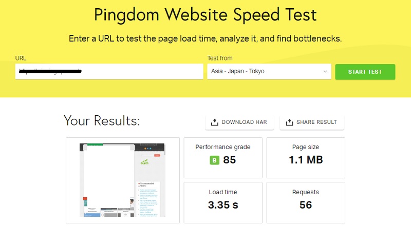 flywheel pingdom test