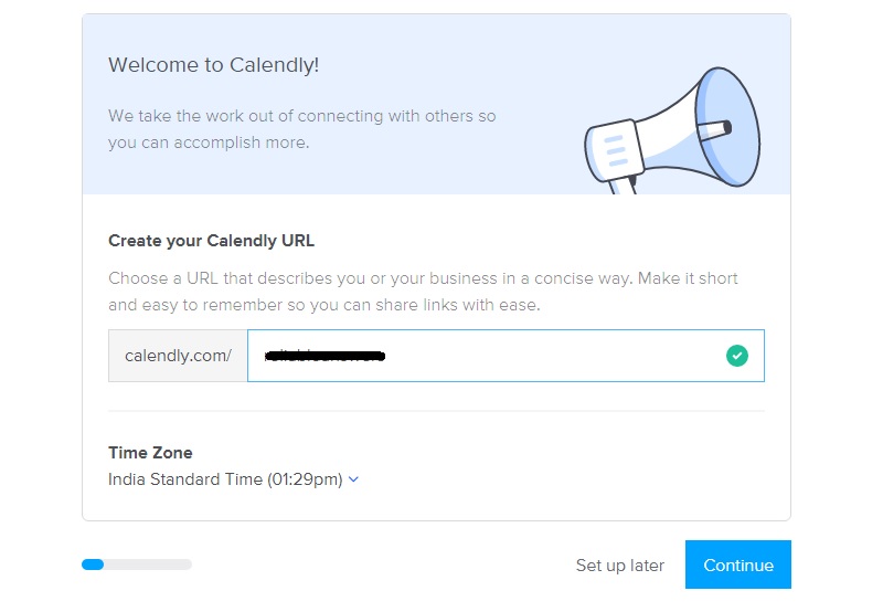 starting with calendly