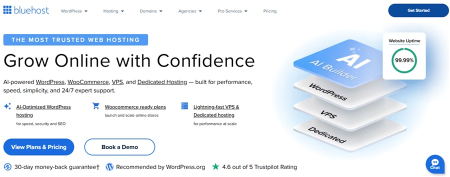bluehost web hosting 