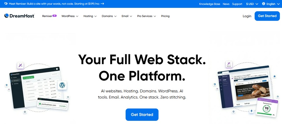 dreamhost alternative to digitalocean 