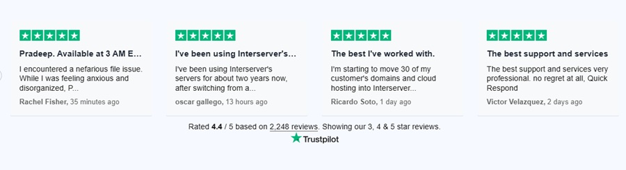 interserver vps rating
