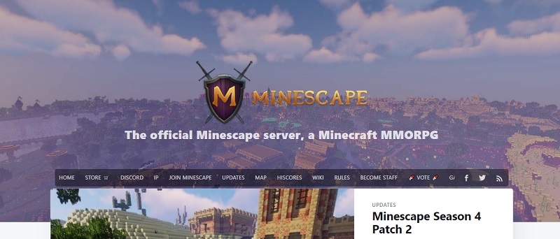minescape minecraft server