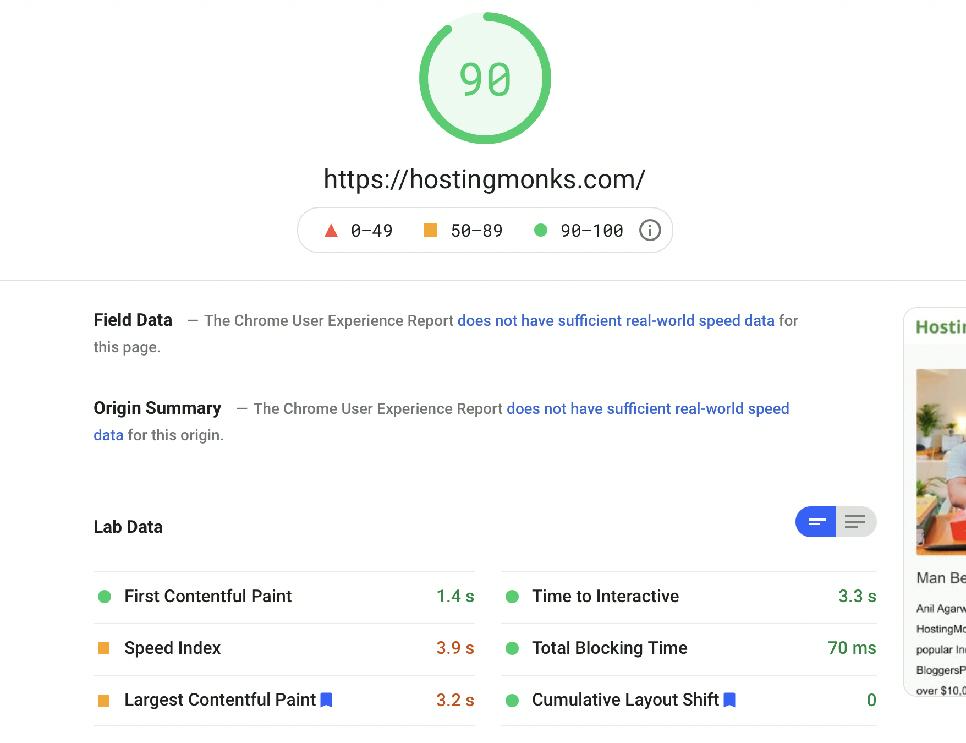 scalahosting mobile speed test