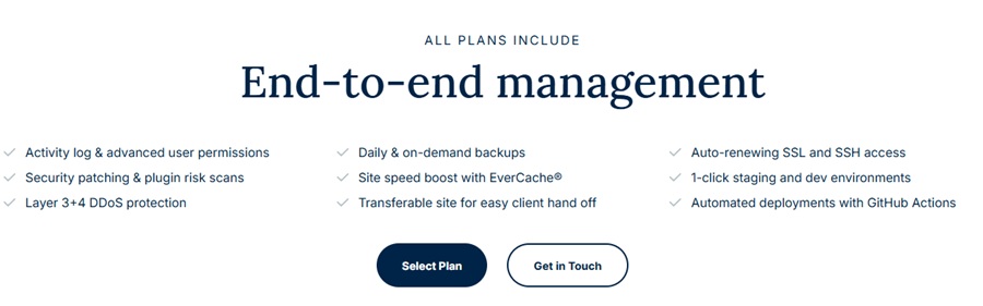 wp engine features