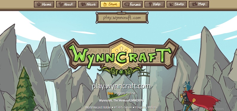 wynncraft minecraft server