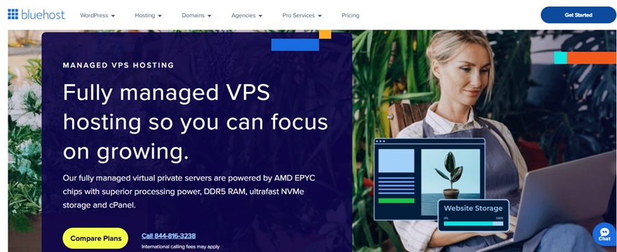 bluehost vps hosting 