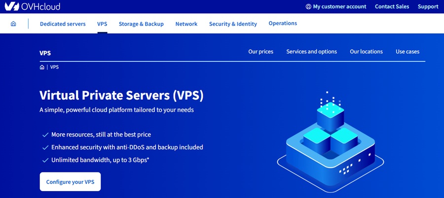 ovh cloud vps hosting 
