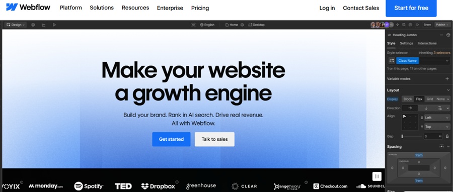 how to set up a webflow 
