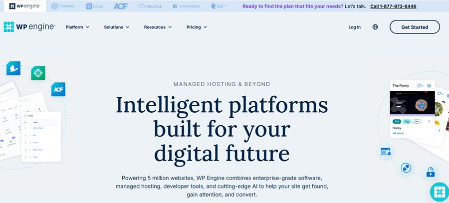 wp engine web hosting 