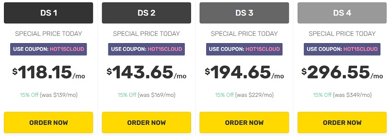 Fatcomet Dedicated CPU server Hosting pricing