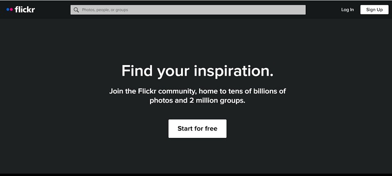Free image hosting by flickr