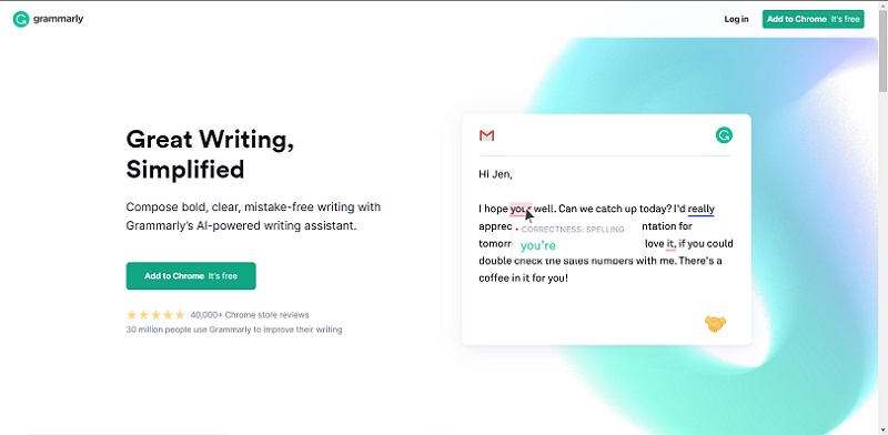 Grammarly offers