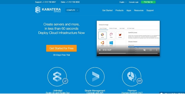 kamatera hosting plans for mysql database