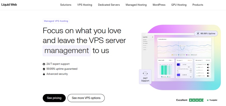 liquid web mahaged vps server hosting