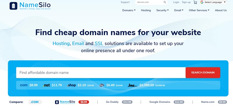 NameSilo Domain