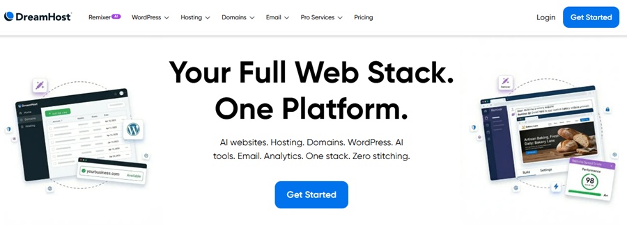 dreamhost hosting in usa 