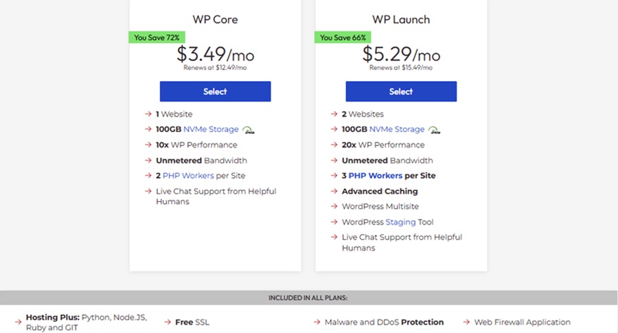 inmotion wordpress deal 
