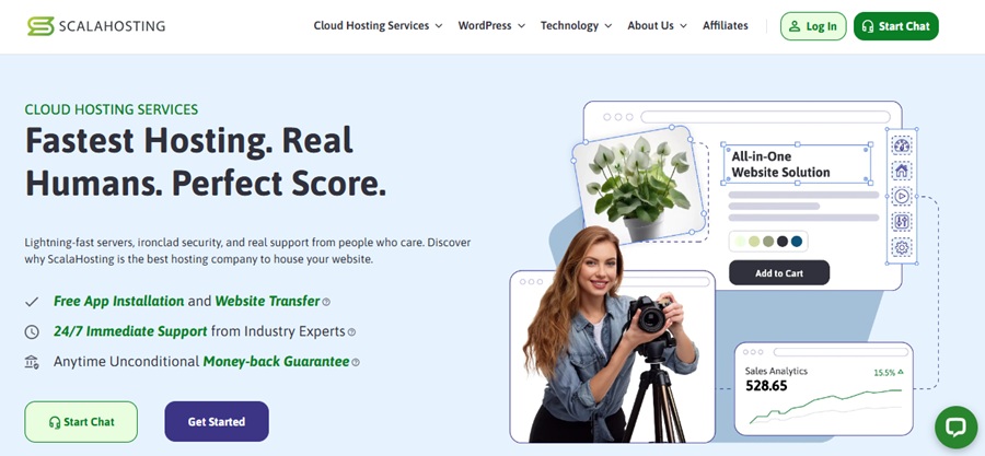 scalahosting best web hosting in usa 