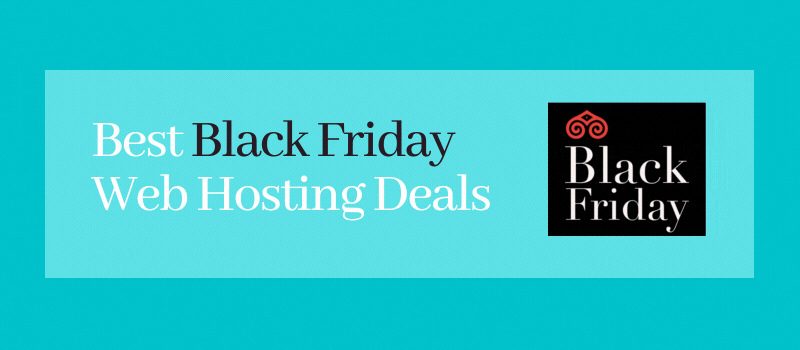 best Black Friday web hosting deals