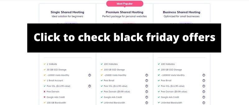best Hostinger shared hosting black friday offers and promos
