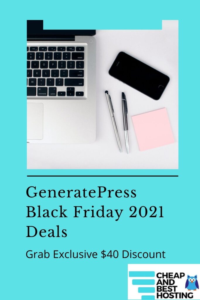 generatepress black friday deals 2021