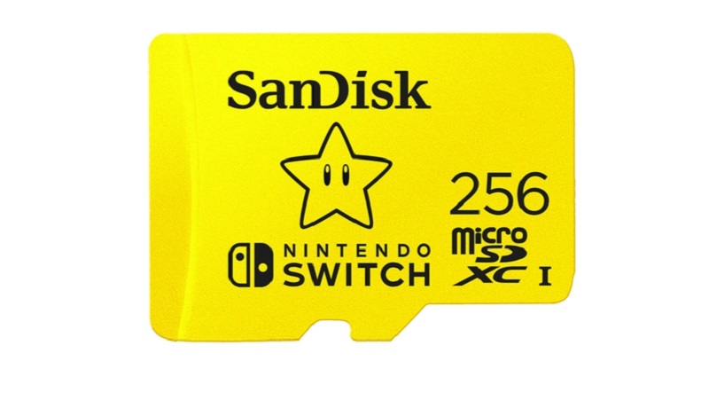 micro sdxc card for nintendo switch 256gb