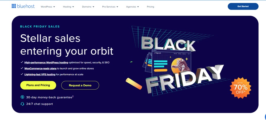 bluehost black friday deal
