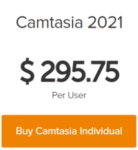 camtasia individual plan