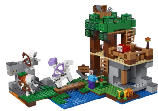 LEGO Minecraft The Skeleton Attack 21146 Building Kit