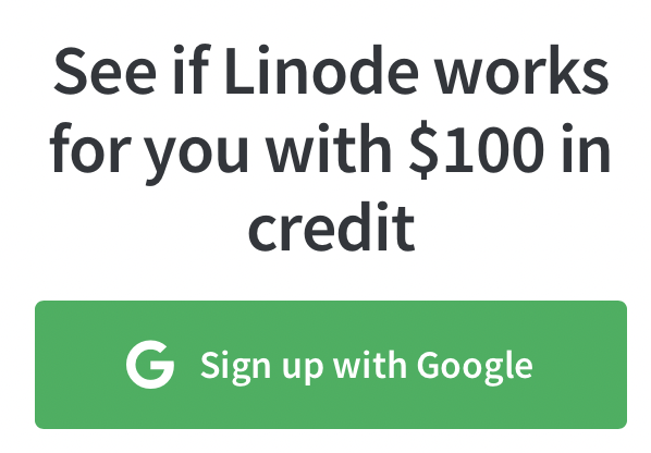linode free trial