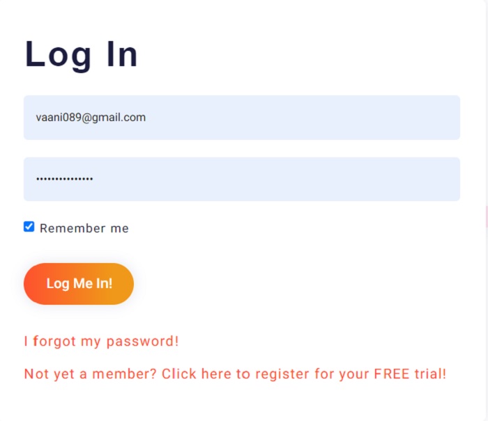 article forge login form