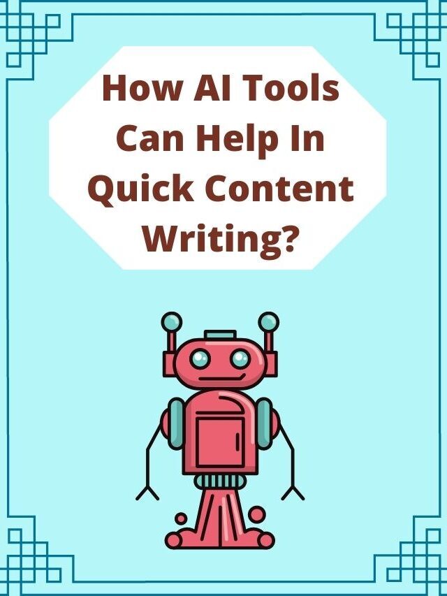 Use Of AI Tools In Content Writing