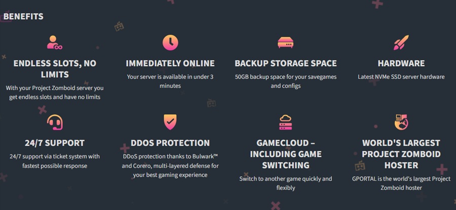 gportal project zomboid features